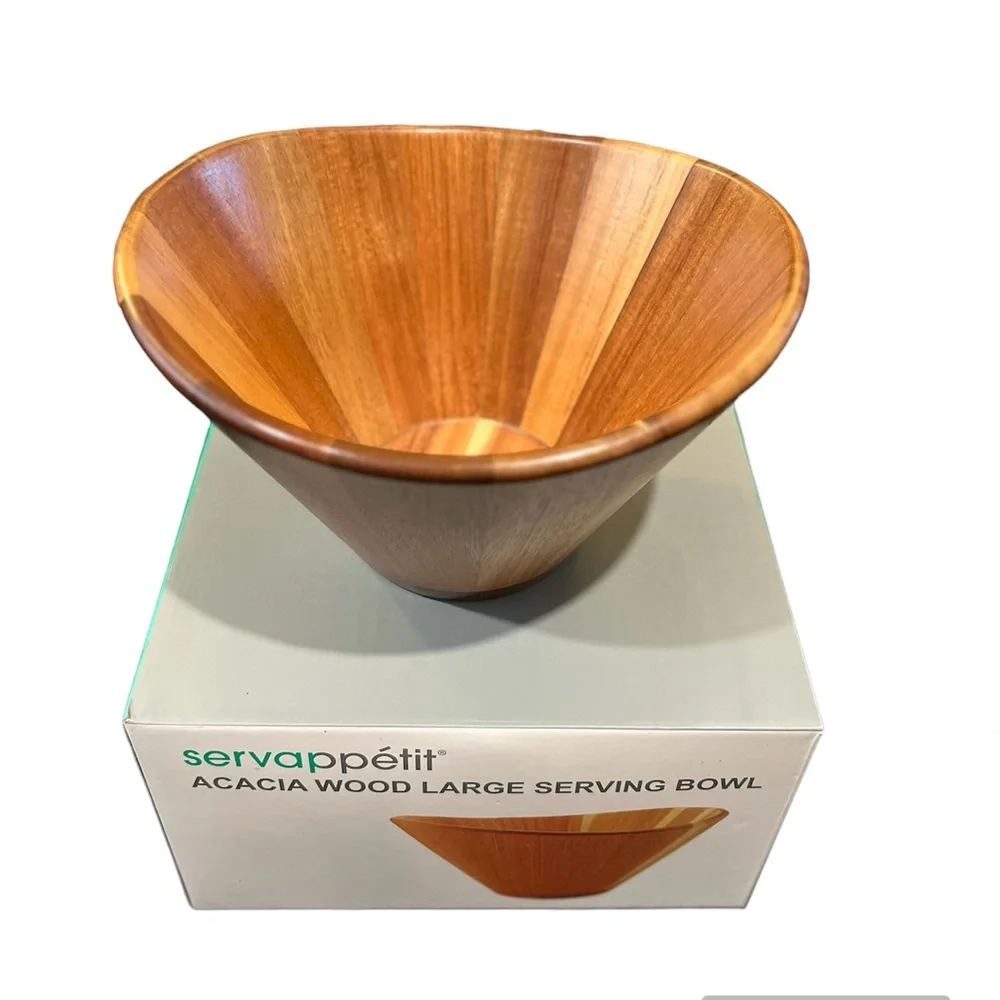 Servappetit Acacia Wood Serving Bowl